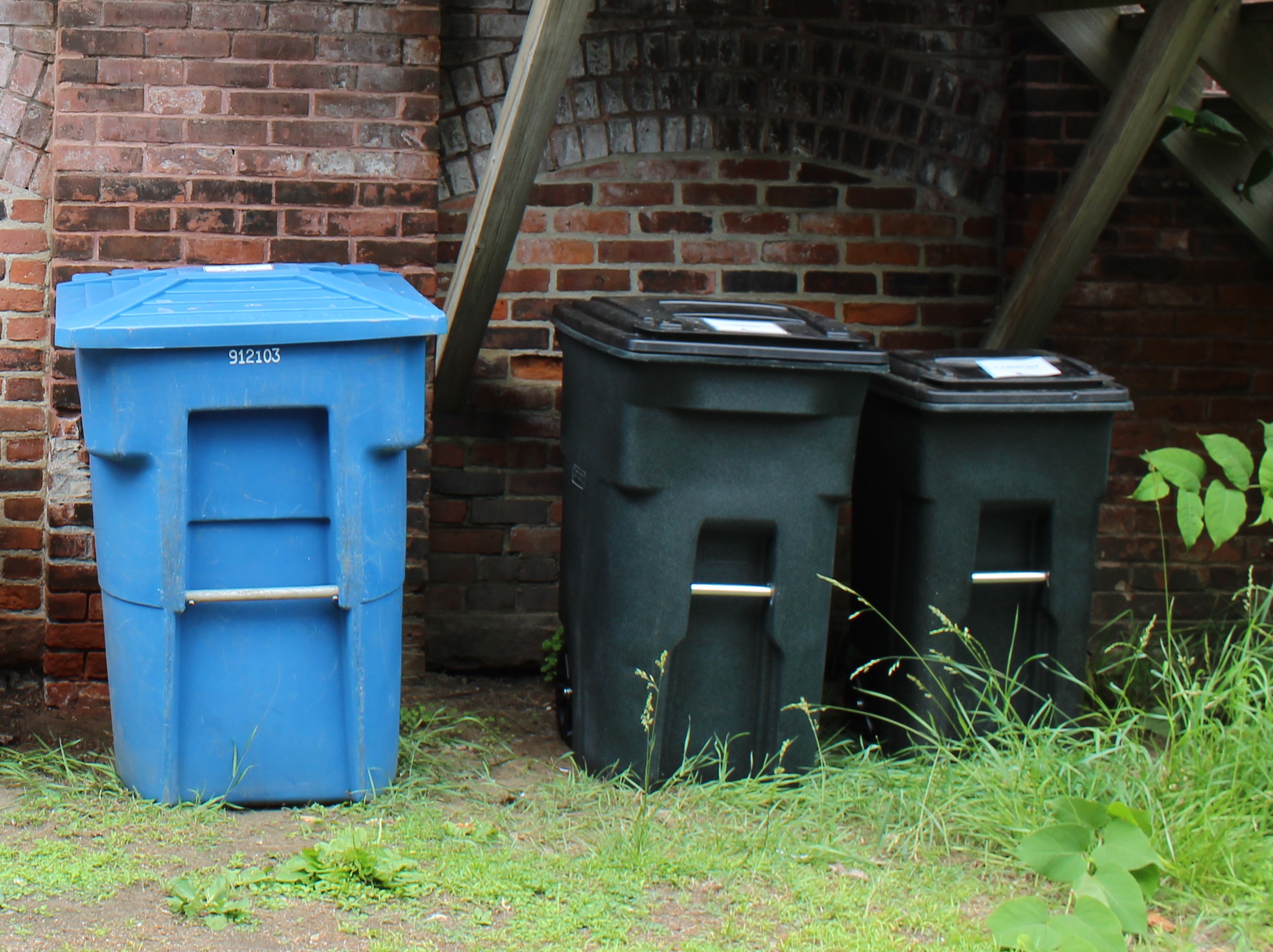 Why is Kansas City buying carts for recycling, not trash?